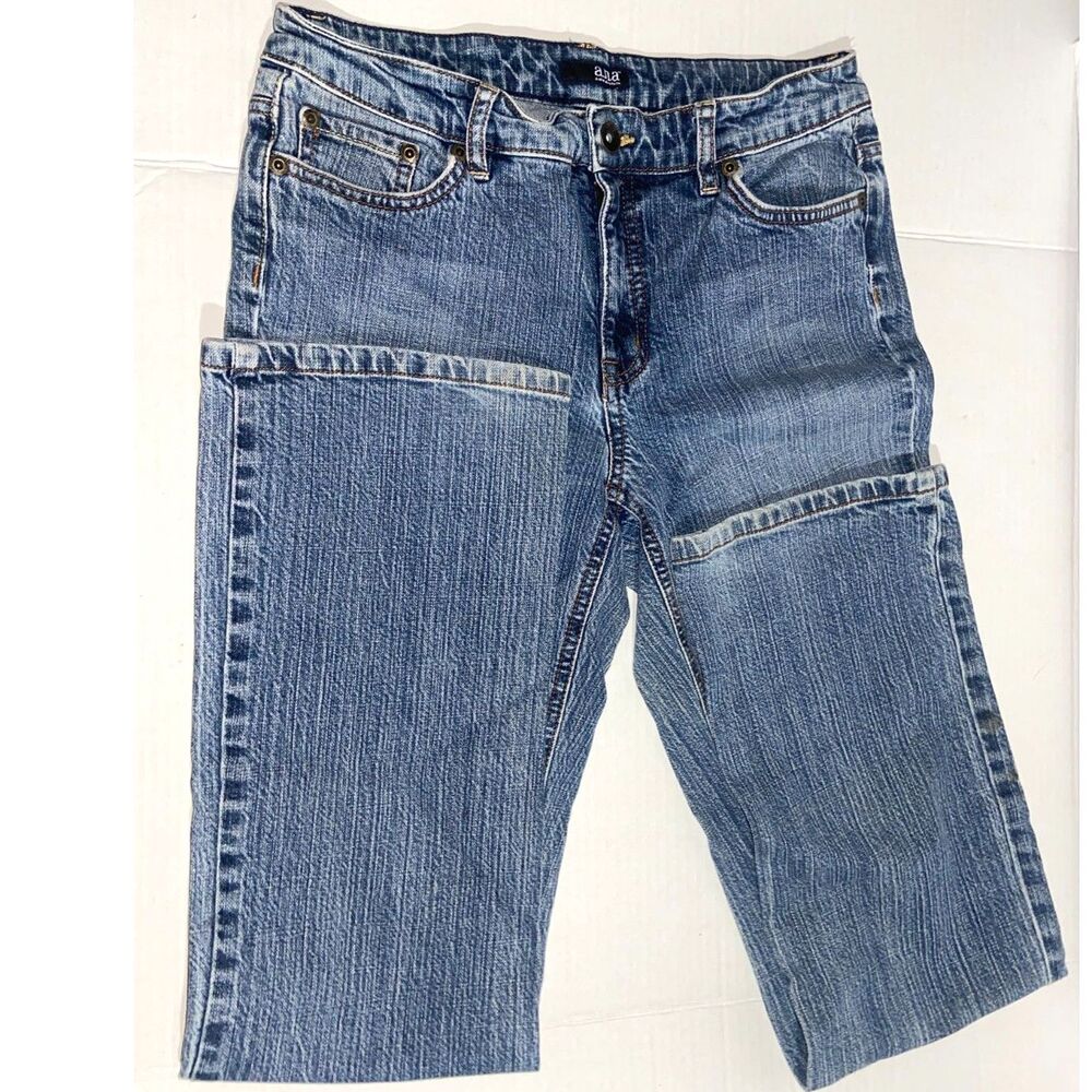 ANA A New Approach Womens Stretch Skinny Leg Denim Jeans Blue Size 30/10